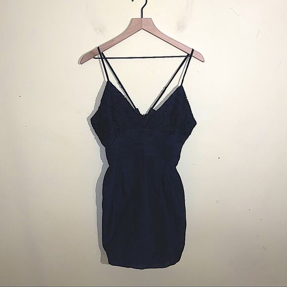 FREE PEOPLE bodice embellished mini dress 8 - Picture 1 of 5